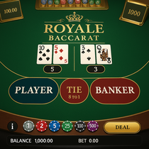 30Bet - Royale Baccarat Live Game - Play Now